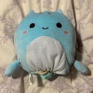 NWT Squishmallows Flip A Mallows Whale Cow Dinosaur Plush